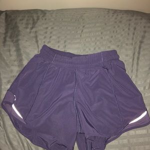 long purple hotty hot shorts